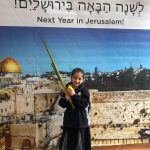 Our student at the Sukkot celebration 2
