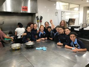 Students excited for kitchen work