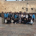 Photo of Masada College students in Israel