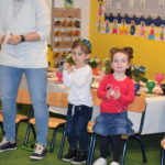 Children engaged in fun activity at Pesach Passion